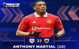 Martial đã khẳng định được tên tuổi như một trong những tiền đạo hàng đầu thế giới